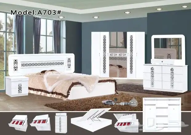 غرف نوم جديده بلكرتون مودرن مع مرتبه هديه 98