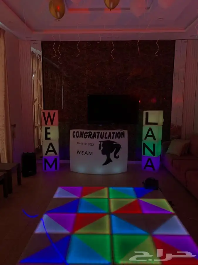 تجهيز حفلات طاولات وكراسي واضاءات 6