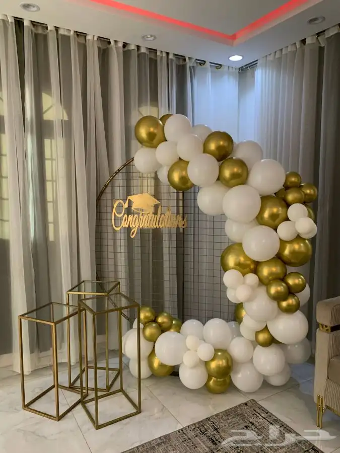 تجهيز حفلات طاولات وكراسي واضاءات 9