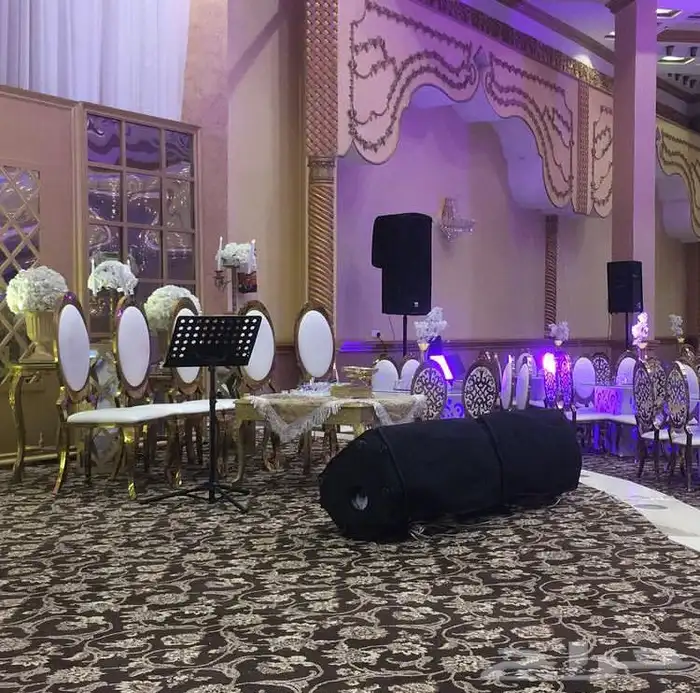 إيجار   سماعات - ليزر عدسات - بخار - كراسي وطاولات   بالونات 1