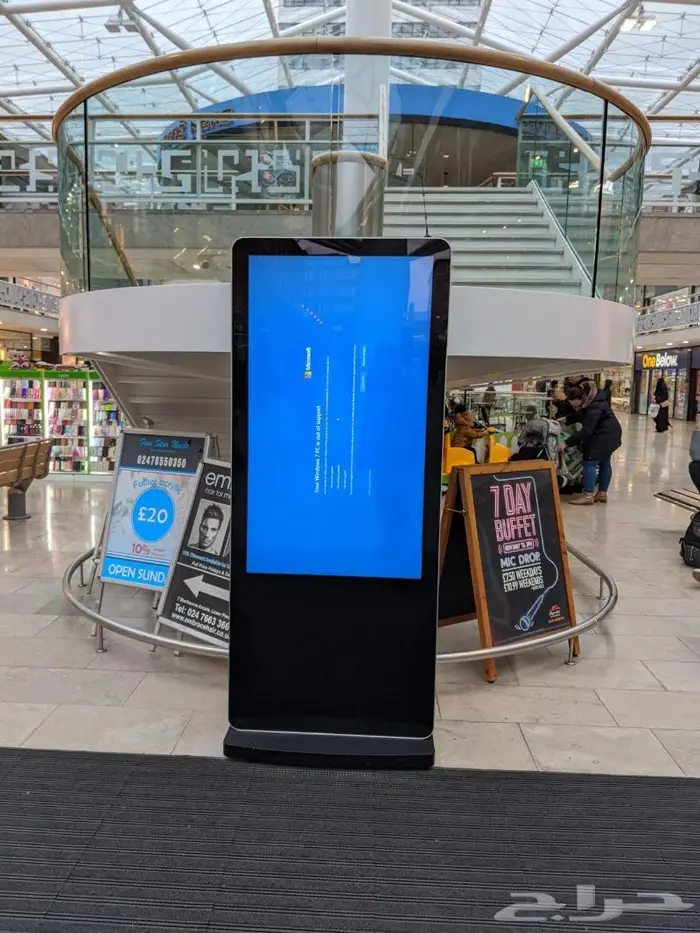 استاند شاشات اعلانات طولية للفاعليات والمؤتمرات 0