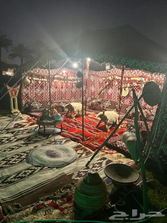 خيام تراثيه فاخرة للايجار 4