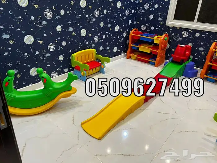 تجهيز روضة مركز ضيافة العاب طاولات كراسي 4