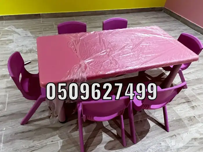 تجهيز روضة مركز ضيافة العاب طاولات كراسي 8