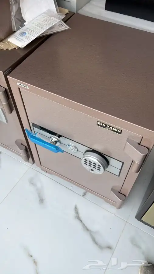 خزنة خزن ضد الحريق تجوري برقم سري ومفتاح خزائن بصمة 28