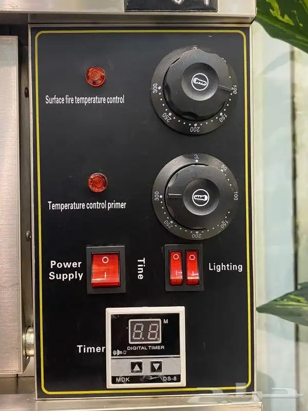 فرن بيتزا باب واحد وبابين حجر 7