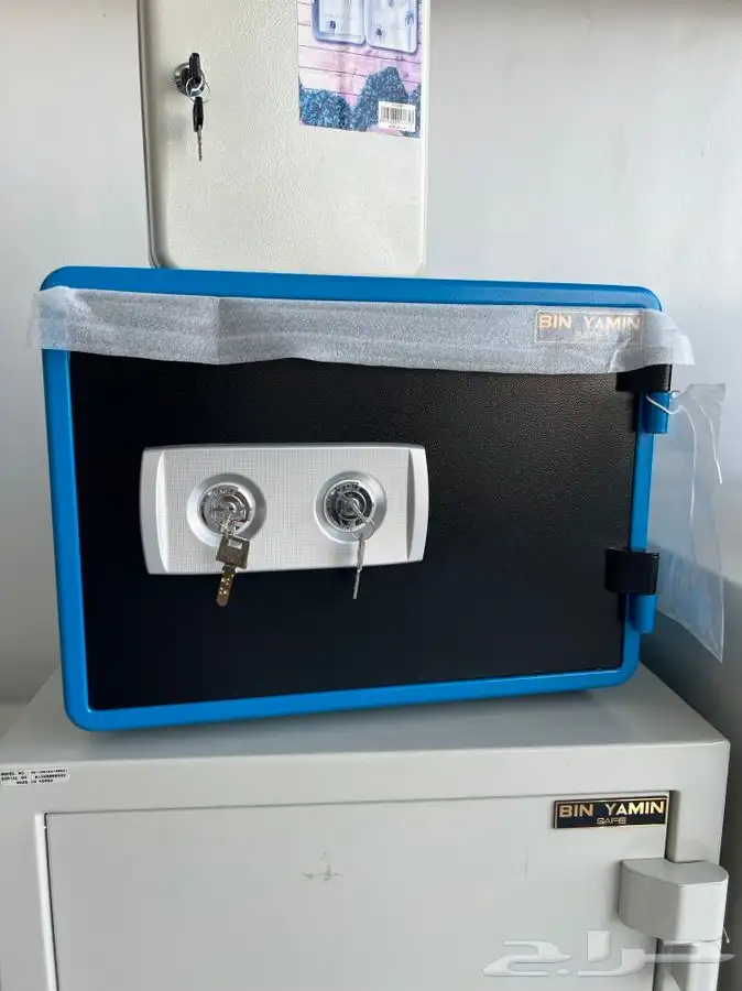 خزنة خزن ضد الحريق تجوري برقم سري ومفتاح خزائن بصمة 37