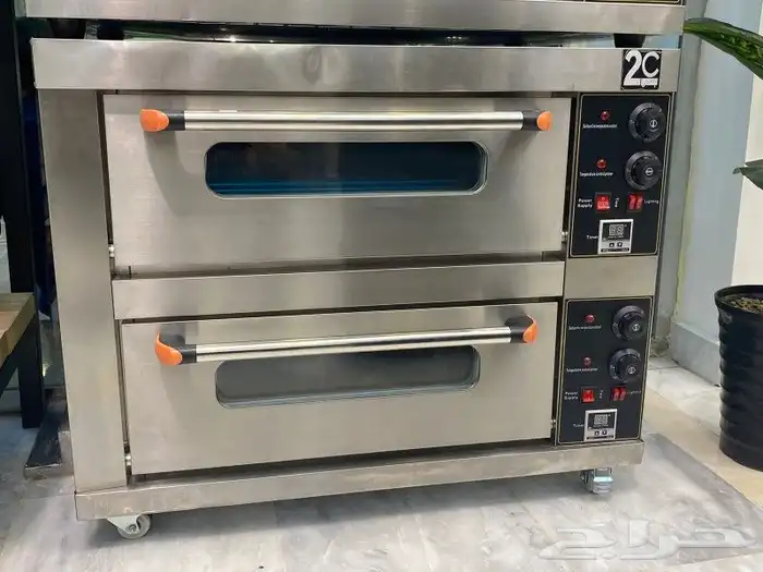 فرن بيتزا باب واحد وبابين حجر 2