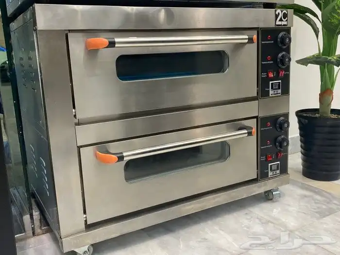 فرن بيتزا باب واحد وبابين حجر 3