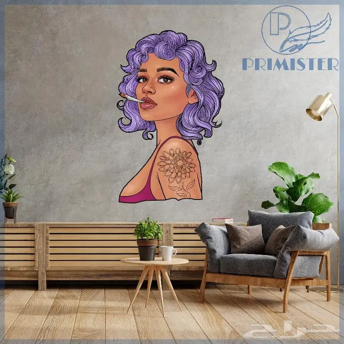 استكر جداري تاتو جداري ورق جدران 64