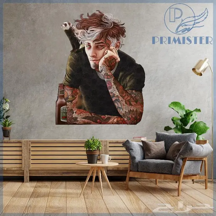 استكر جداري تاتو جداري ورق جدران 68