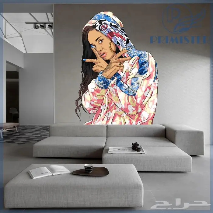 استكر جداري تاتو جداري ورق جدران 81