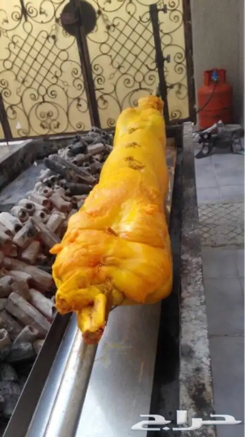 شوي الخروف باالطريقه العثمانيه بموقع  17