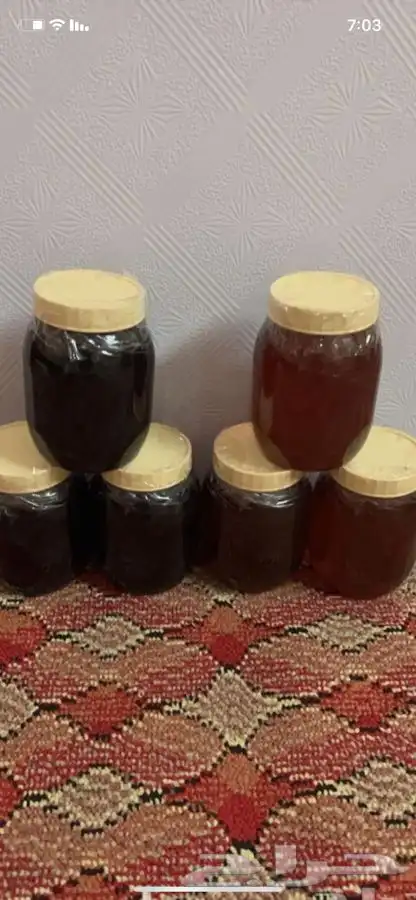عسل السدر الاصلي والسمرة وشمع العسل المضمون 0