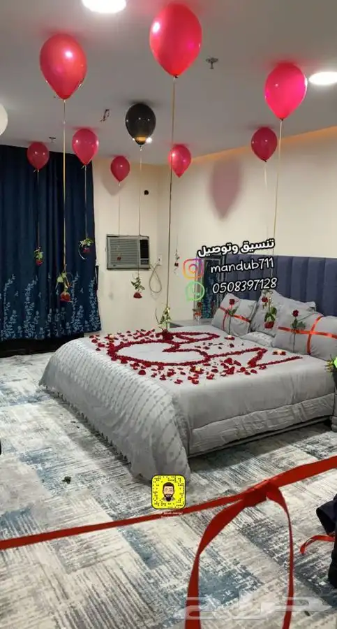 تنسيق غرف عرسان وحفلات 23