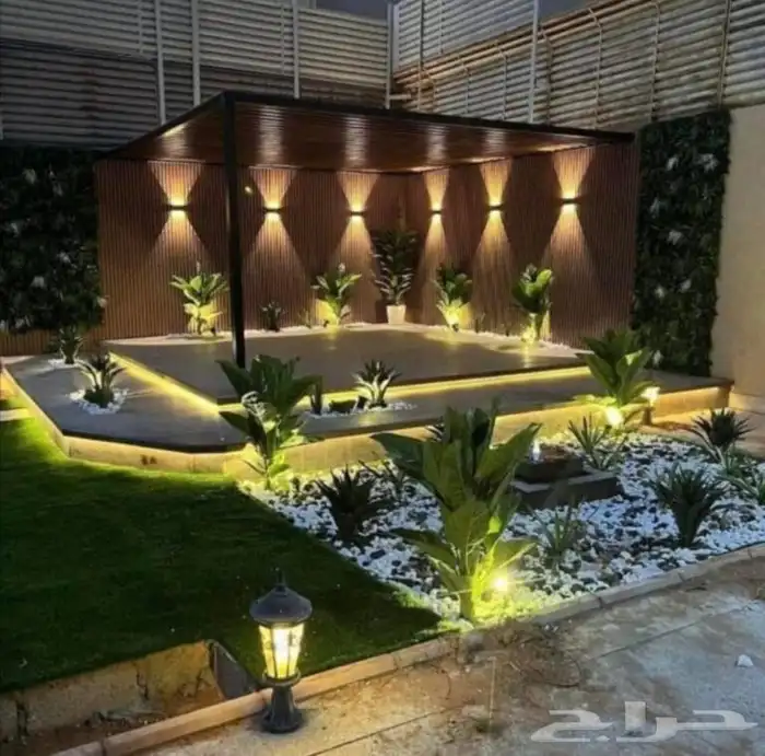 تنسيق حدائق وديكورات داخلي وخارجي 17