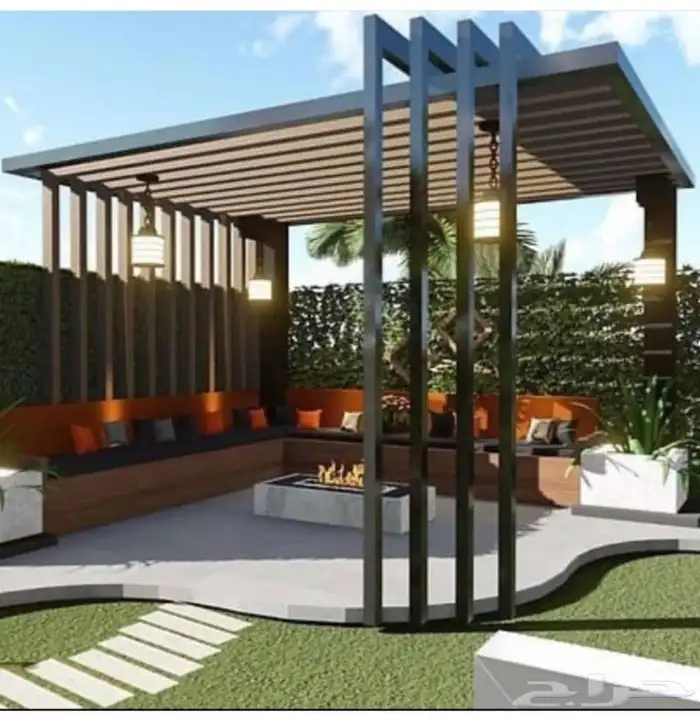 تنسيق حدائق وديكورات داخلي وخارجي 0