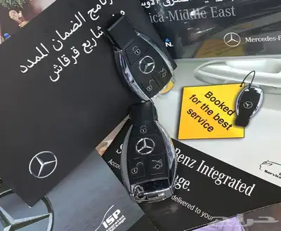 مرسيدسC200بحاله الجديد بدون حوادث او رش ممشي53ألف كم 46