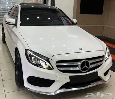 مرسيدسC200بحاله الجديد بدون حوادث او رش ممشي53ألف كم 7