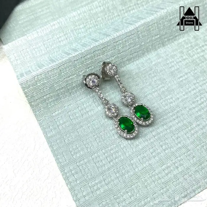 حلقان فضة إسترليني عيار 925 2