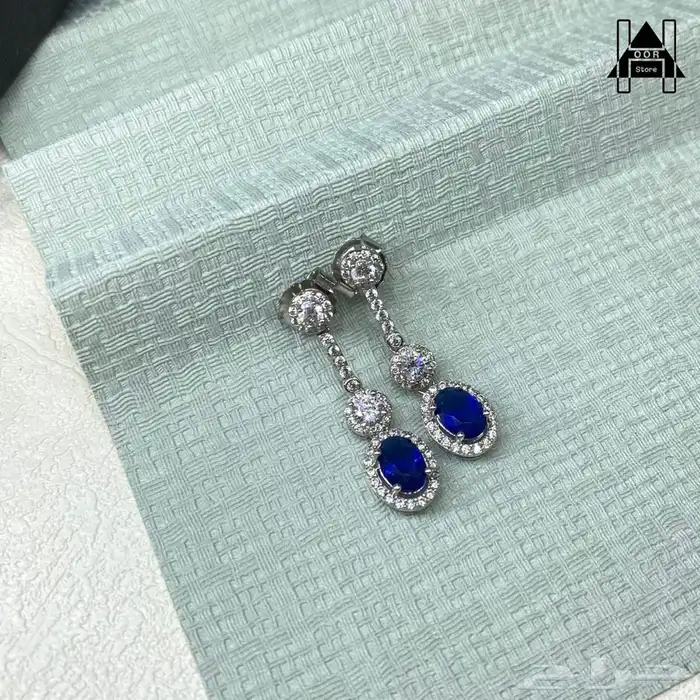حلقان فضة إسترليني عيار 925 0