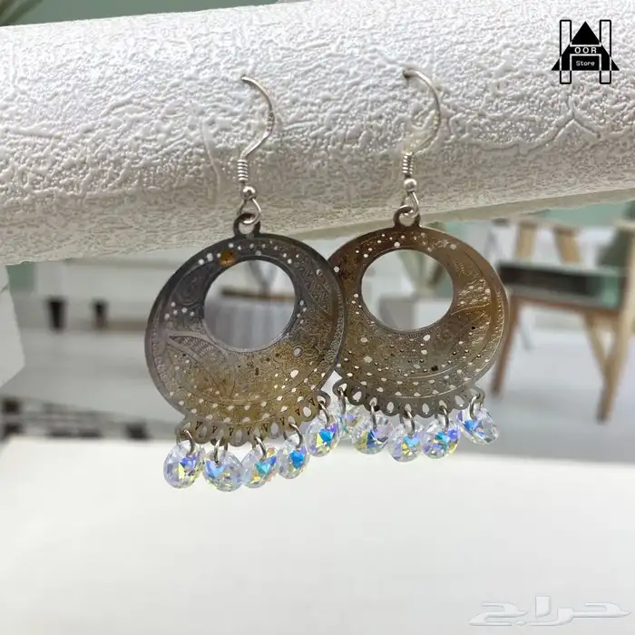 حلقان فضة إسترليني عيار 925 27