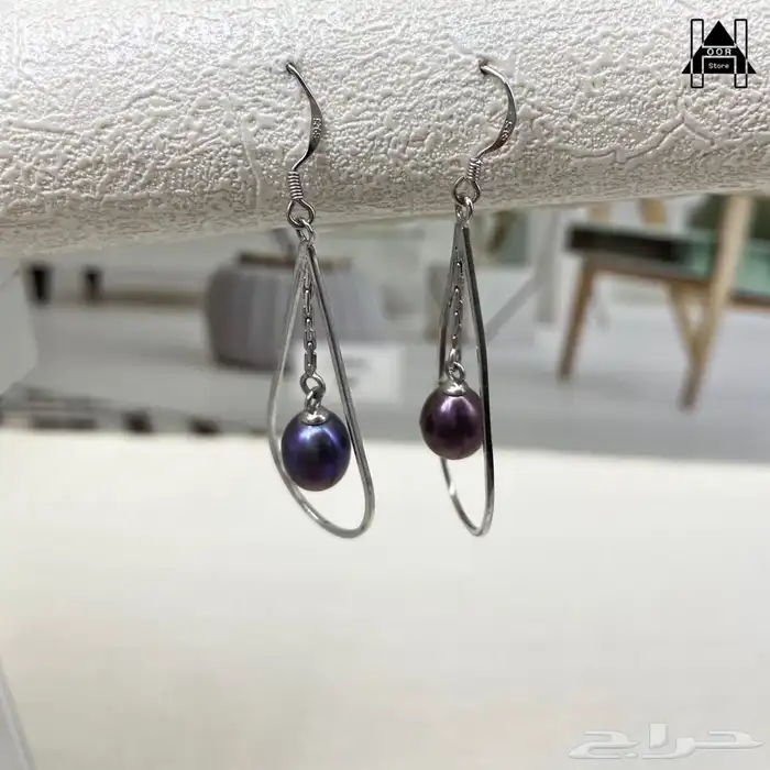 حلقان فضة إسترليني عيار 925 32