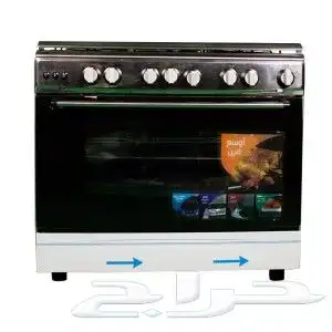 فرن ستوف (STOVE)بحجمين 60 90 و55 55 0