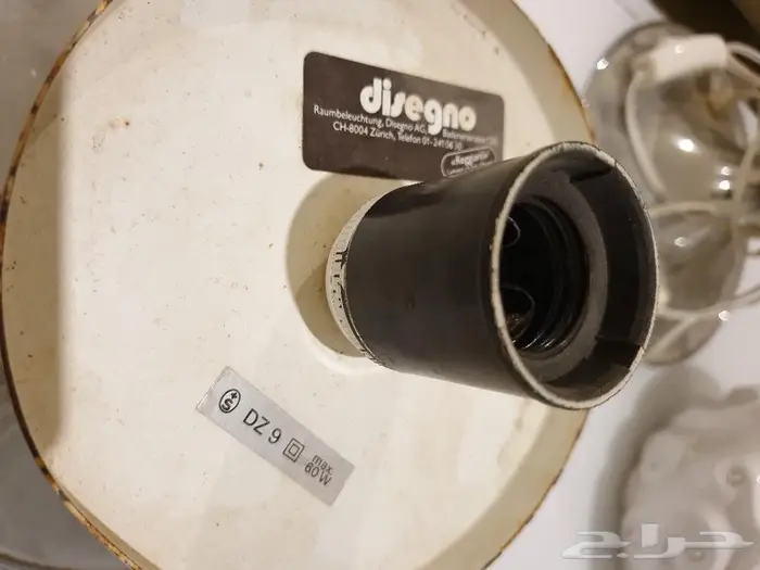 طقم نجفة اباجورة اضاءة طاولات وارضيات سويسرية ايطالية انتيك 12