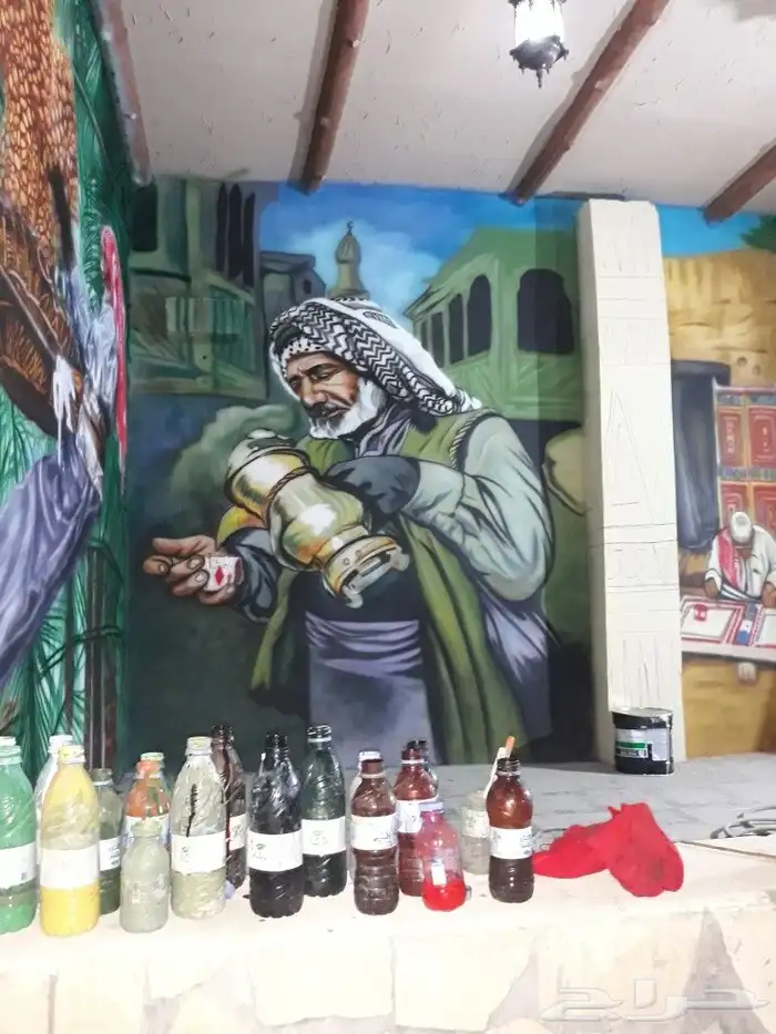 رسام ثلاثى الابعاد مصمم و منفذ شلالات ونوافير 69
