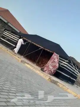 تجهيز مخيمات خيام بيوت شعر غرف خشب دورات مياه 11