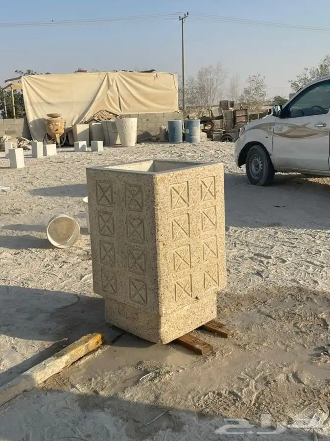 مناهيل صبات قواعد انارة زينة حدائق تجميلي 10
