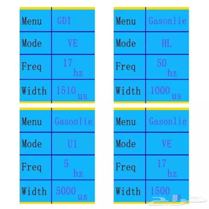 جهاز اختبار وغسيل بخاخات البنزين GDI 5