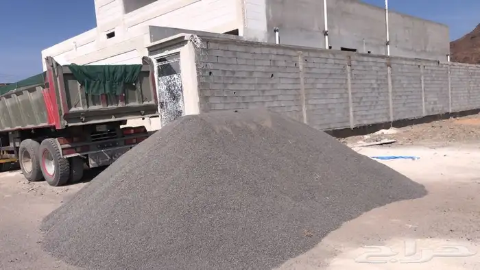 توريد دفنيات وورمل احمر. ورمل مغسول. وخرسانه. وزيرو فايف 5
