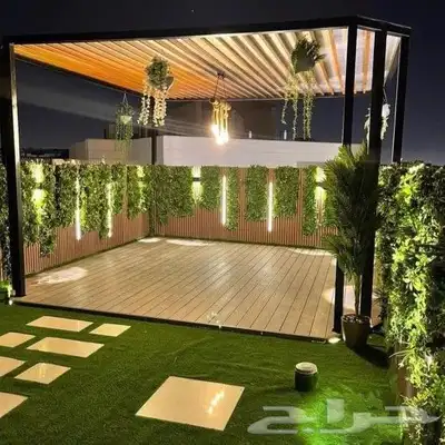 عشب صناعى وجلسات بجازان 9