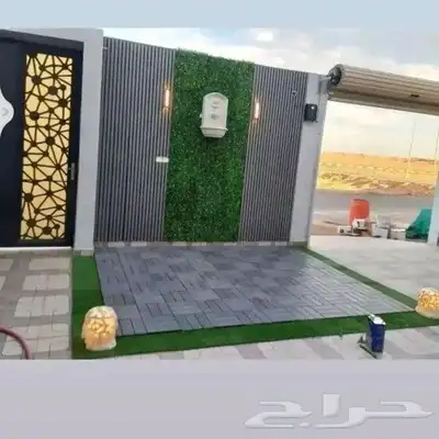 عشب صناعى وجلسات بجازان 2