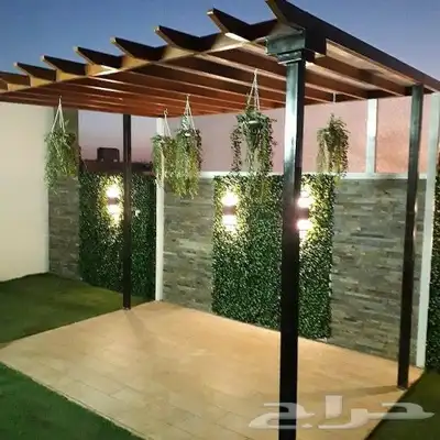 عشب صناعى وجلسات بجازان 27