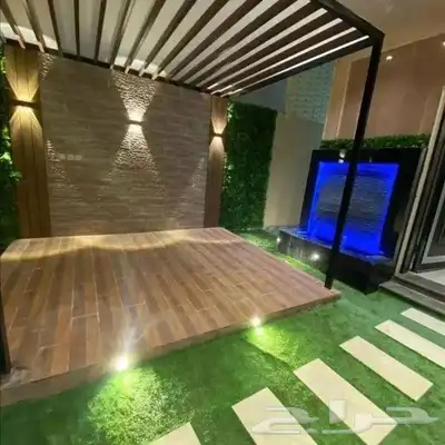 عشب صناعى وجلسات بجازان 7