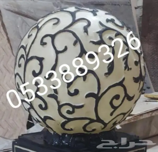 كور فايبر مضيئة للحدائق والشوارع والاستراحا 0