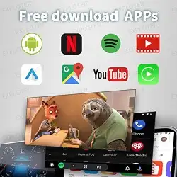 قطعه تحويل اندرويد على شاشات الوكاله CarPlay 2