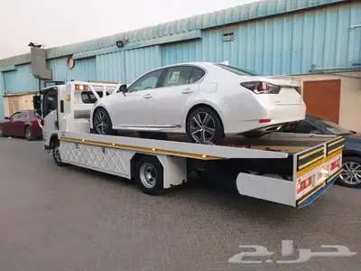 سطحة لنقل سيارات ودراجات الى جميع دول الخليج 0