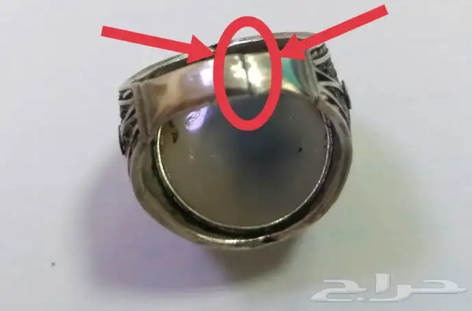 خاتم عقيق يماني شجري 5