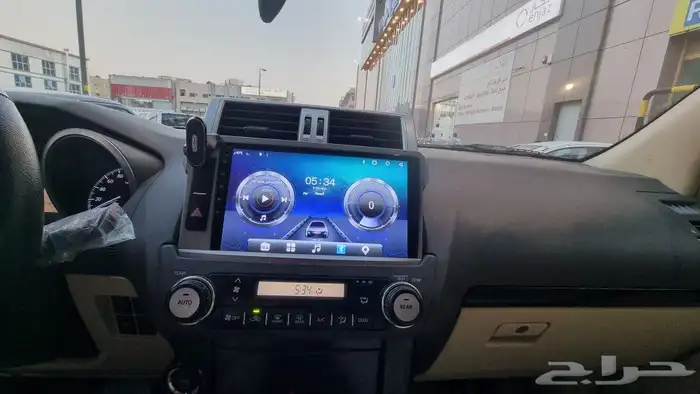 شاشة برادو 2014 الى 2017 مع كامره خلفيه 1