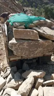 بكلين لقص الاراضي وبناالحجر والردميات والهدم 5