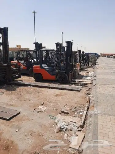 رافعه شوكيه ايجار فوركلفت forklift روافع لفت 3