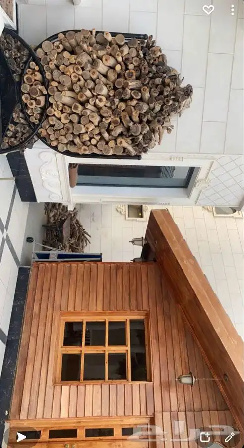 حامل حطب او استاند للقصور والفلل الفخمه مشبات 99