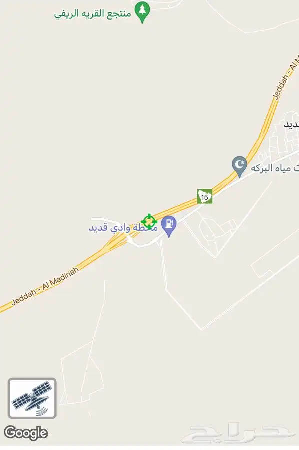 ارض للبيع محافظه خليص مخطط البريكه بجانب طريق المدينه 5