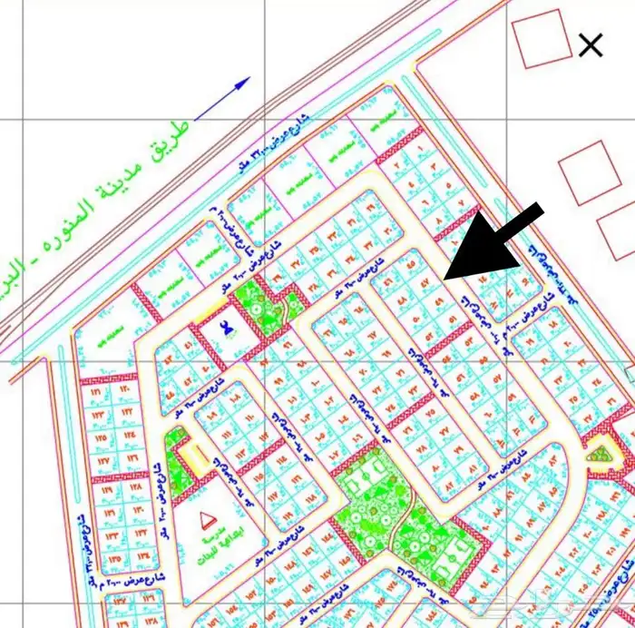 ارض للبيع محافظه خليص مخطط البريكه بجانب طريق المدينه 3