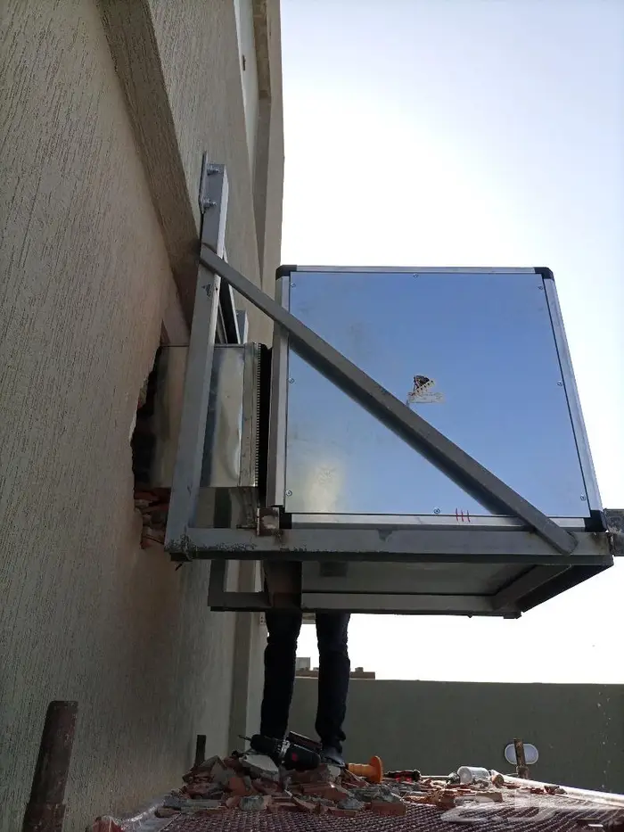 تركيب مراوح ( شفط ) صناعية واعمال الدكت 3