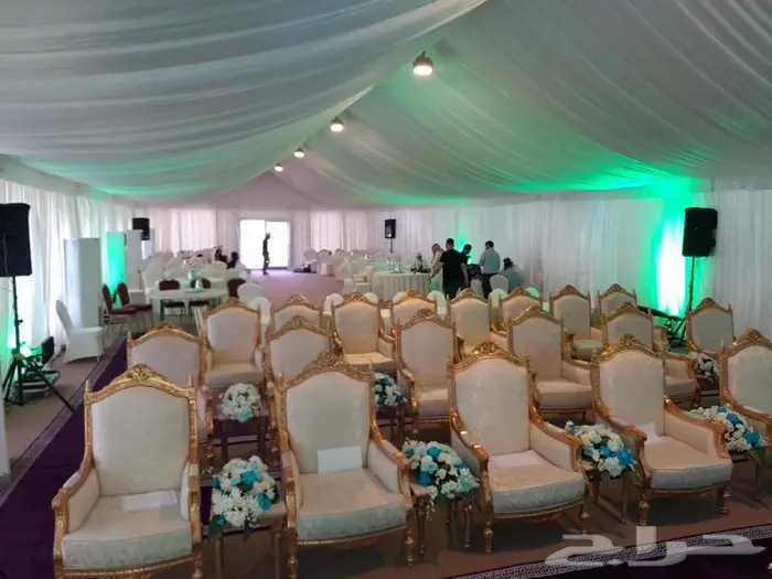 سجاد وكراسي ملكي وسجاد الخزامى البنفسجي للتأجير بجدة 1